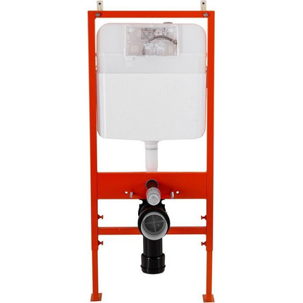 Инсталляция Belbagno BB026 с подвесным безободковым унитазом Cezares Duet (кнопка смыва хром глянцевый) - фото 12