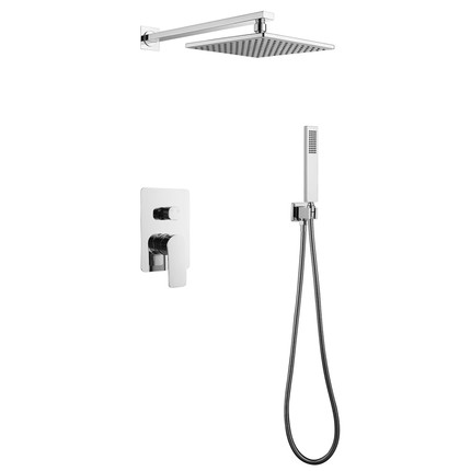 Душевая система для ванны Abber Emotion AF8817G, золото матовое - фото 