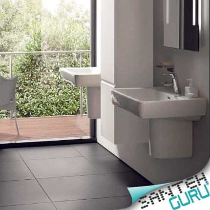 Раковина подвесная Laufen Pro 60 см 8.1895.2.000.104.1 - фото 4