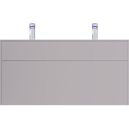 Тумба подвесная с раковиной Am.Pm Inspire 2.0 120 см M50AFHX1203EGM, серый - фото 