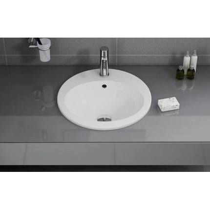 Раковина врезная на столешницу Vitra S20 48 см 5467B003-0001 - фото 3