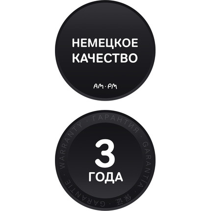 Тумба подвесная с раковиной Am.Pm X-Joy 80 см M85AFHX0802BM, черный матовый, Цвет фасада: чёрный - фото 13