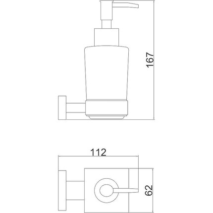 Дозатор для жидкого мыла Belz B90227 - фото 2
