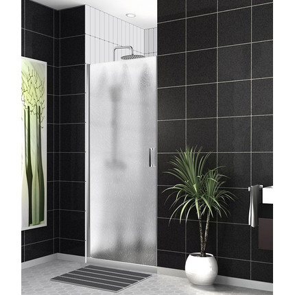 Душевая дверь BelBagno 70 см UNO-B-1-70-CH-Cr, хром/шиншилла - фото 