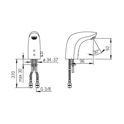 Смеситель для раковины Oras Electra 6150F - фото 2
