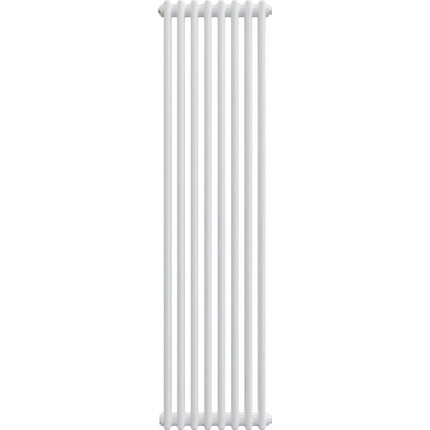 Вертикальный радиатор Zehnder Charleston 3180 390х1800 мм (8 секций) боковое подключение - фото 