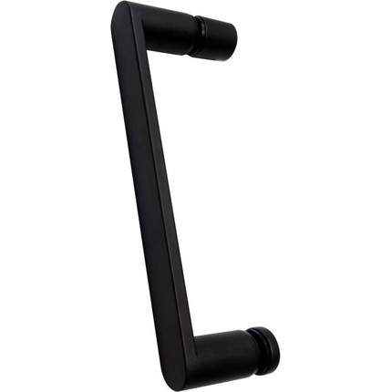 Душевое ограждение Abber Sonnenstrand 100x85 см AG04100BC-S85B, чёрный/прозрачное - фото 3