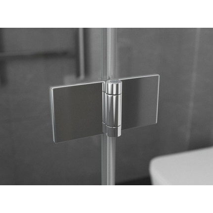 Душевое ограждение Ambassador Diamond 120x80 см 12011107L L, хром/прозрачное - фото 5