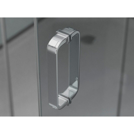 Душевое ограждение Ambassador Queen 120х80 см 11011103L L, хром/прозрачное - фото 6