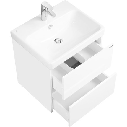 Тумба подвесная с раковиной Акватон Сканди 55 см 1A251701SD010 - фото 4