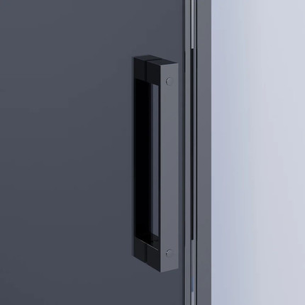 Душевое ограждение Ambassador Benefit 160x100 см 19022205HBB-100HBB (стекло 8 мм) чёрный/тонированное - фото 6