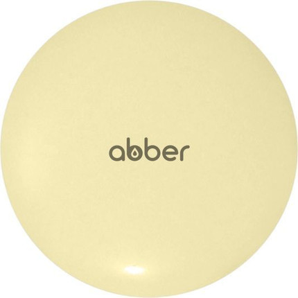 Декоративная крышка на слив для раковины Abber AC0014MY, желтый матовый - фото 