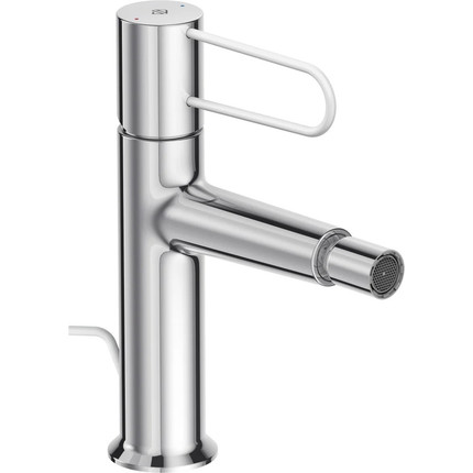 Смеситель для биде Jacob Delafon Odeon Rive Gauche E21033-00-CP, хром/белый - фото 