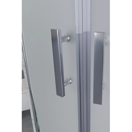 Гидробокс Niagara Ultra NG-307-01R 120x80 см, хром/прозрачное/матовое (безсиликоновая сборка) - фото 8