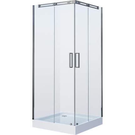 Душевое ограждение Grossman Galaxy 90x90 см GR-3090, хром/прозрачное - фото 
