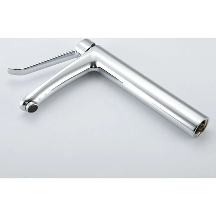 Смеситель для раковины высокий с локтевой (хирургической) ручкой Gappo G1021-21, Цвет производителя: хром - фото 12