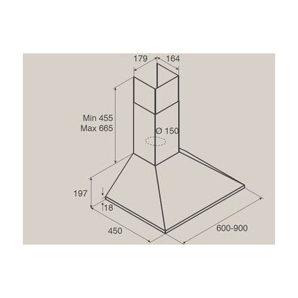Вытяжка JET AIR GAIA CR/A/60 - фото 3