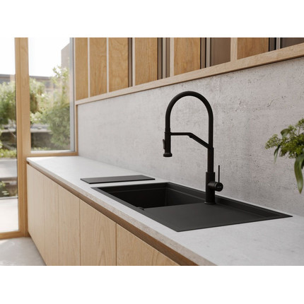 Кухонная мойка Omoikiri Sintesi 100 GB 4997125, графит, Цвет производителя: графит - фото 2