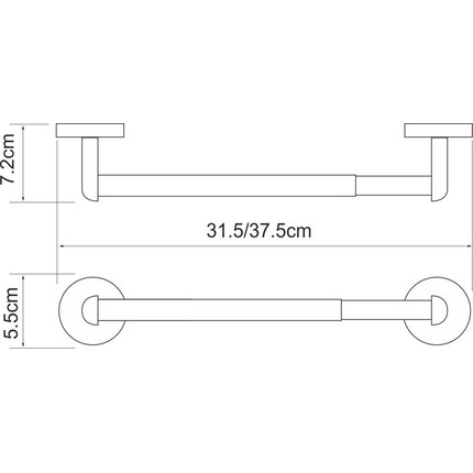 Полотенцедержатель WasserKraft Rhein K-6291 - фото 3