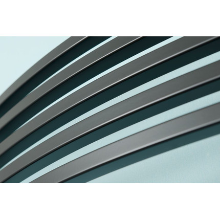 Полотенцесушитель электрический Сунержа Аркус 3.0 П12 600x400 мм 31-5705-6040 R, чёрный матовый - фото 7