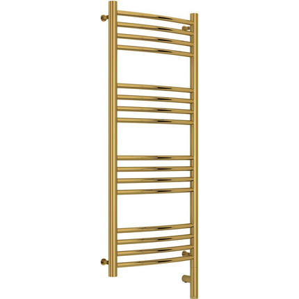 Полотенцесушитель электрический Сунержа Богема 3.0 П16 1000x400 мм (выгнутая перемычка) 03-5803-1040 R, золото - фото 