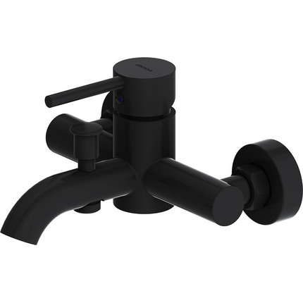 Смеситель для ванны Damixa Scandinavian Pure 361000300, черный, Цвет производителя: чёрный - фото 