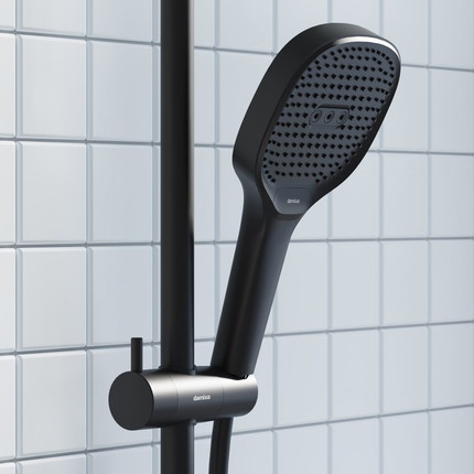 Душевая стойка Damixa Merkur 940730300, черный - фото 5