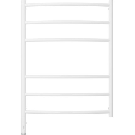 Полотенцесушитель электрический Сунержа Галант 3.0 П6 800x600 мм 12-5800-8060 L, белый - фото 2