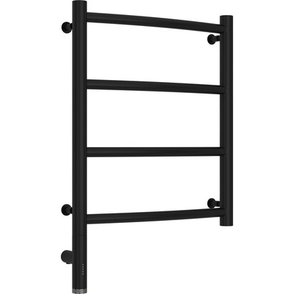 Полотенцесушитель электрический Сунержа Галант 3.0 П4 500x400 мм 31-5800-5040 L, чёрный матовый - фото 