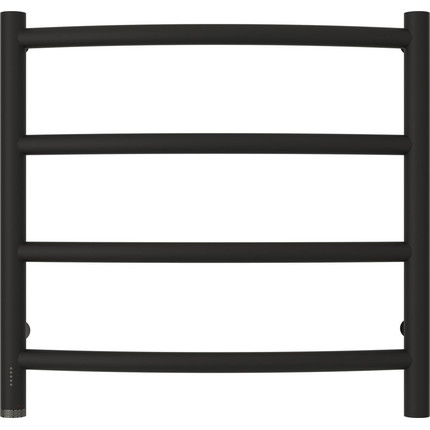 Полотенцесушитель электрический Сунержа Галант 4.0 П4 500x500 мм 15-0830-5050 L, тёмный титан муар - фото 2