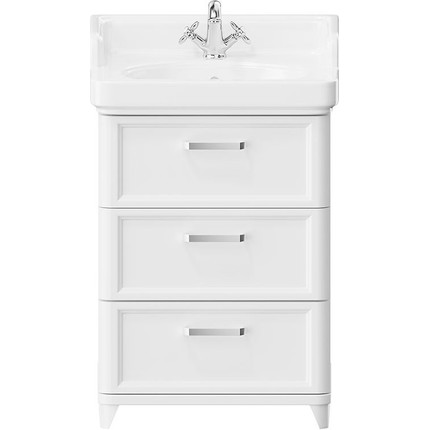 Тумба напольная с раковиной Kerama Marazzi Pompei Neo 60 см PO.N.60.3\WHT, белый глянцевый - фото 2