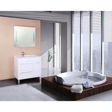 Тумба напольная с раковиной Onika Олимп 90 см 109015 - фото 2