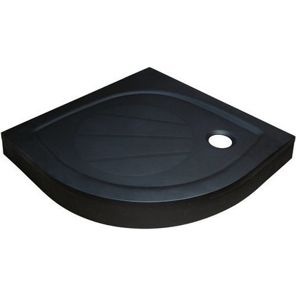 Поддон Ravak Elipso Pro 80х80 см XA234401010BM, чёрный матовый - фото 
