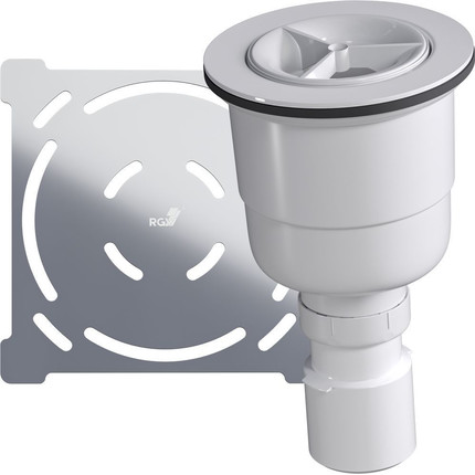 Сифон для душевого поддона RGW S-020 90 мм 502402000-01 - фото 
