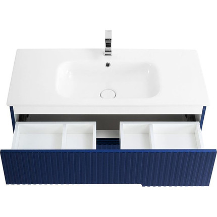 Тумба подвесная с раковиной Cezares DUET-1000-2C-SO-SPF-P 100 см, Sapfiro - фото 4