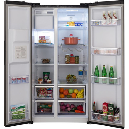 Холодильник Side by Side Hiberg RFS-650DX NFB inverter - фото 3