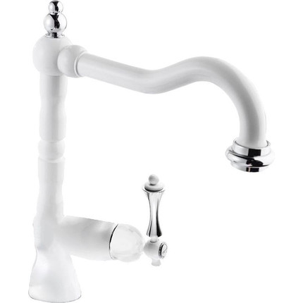 Смеситель для раковины Cezares MARGOT-LSM2-BIO, белый, Цвет производителя: белый - фото 