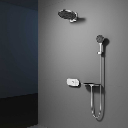 Душевая система для ванны с термостатом Vincea Futura VSFW-2F12TCH - фото 2