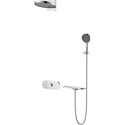 Душевая система для ванны с термостатом Vincea Futura VSFW-2F12TCH - фото 