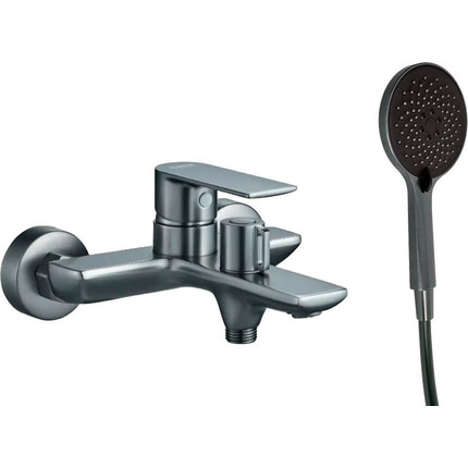 Смеситель для ванны Haiba HB60505-3, графит - фото 