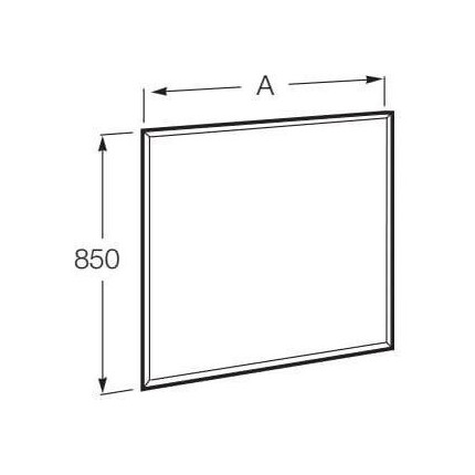 Зеркало Roca Aneto 60 см 812362000 - фото 3