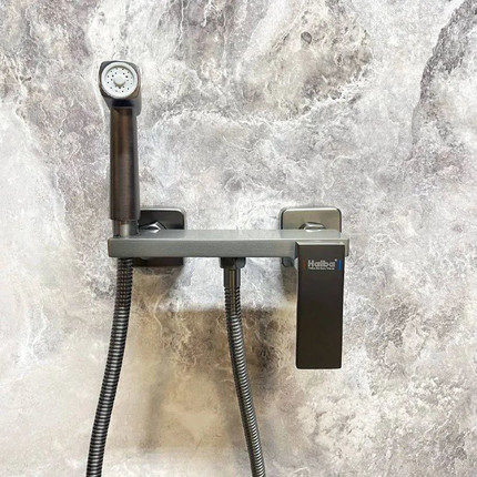 Набор для гигиенического душа Haiba HB5517-3, графит - фото 