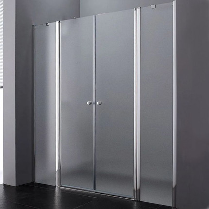 Душевая дверь Cezares 235 см ELENA-W-B-22-240-P-Cr, хром/матовое - фото 