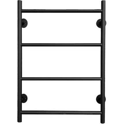 Полотенцесушитель Тругор Аспект Пэк ВГП1 60х40 правый 20мм черный. Шнур с вилкой 0,75м (без таймера). Материал - углеродистая сталь. - фото 