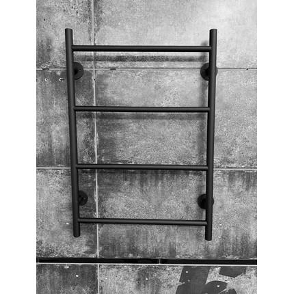 Полотенцесушитель Тругор Аспект Пэк ВГП1 60х40 правый 20мм черный. Шнур с вилкой 0,75м (без таймера). Материал - углеродистая сталь. - фото 2