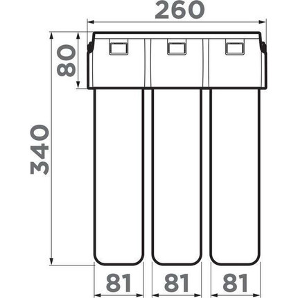 Фильтр для очистки воды Omoikiri DROP LITE 4998028 - фото 5