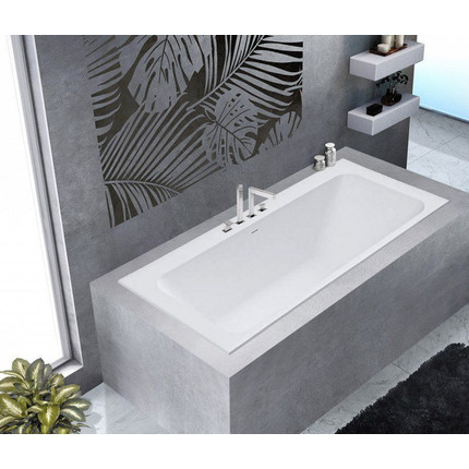 Ванна отдельностоящая Cezares Slider 170x80 см CZR-SLIDER-170-80-57-SSB, белый матовый - фото 3