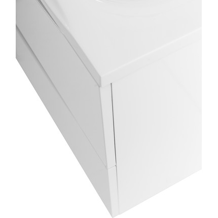 Тумба подвесная с раковиной BelBagno MARINO-750-2C-SO-BO-P 75 см, Bianco Opaco - фото 9