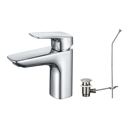 Смеситель для раковины Aquatek Вега AQ1011CR, Цвет производителя: хром - фото 