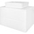 Тумба подвесная со столешницей Azario Lotos 70/2 см CS00084143, белый - фото, картинка 5 Тумба подвесная со столешницей Azario Lotos 70/2 см CS00084143, белый - фото 5